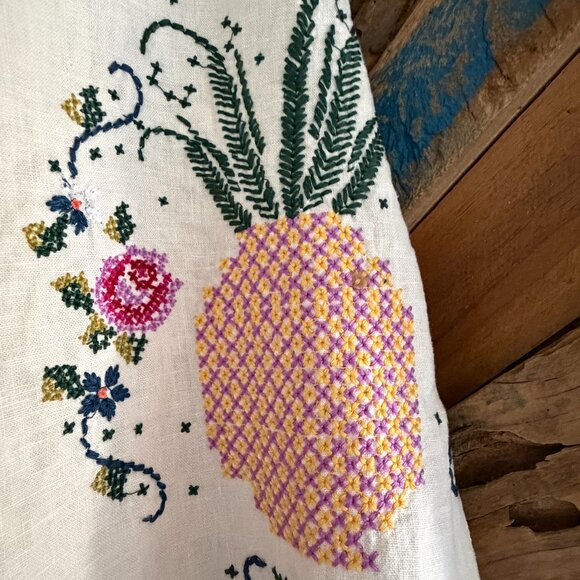 NWT Farm Rio Toucan's Garden print empbroidered one sleeve mini dress Sz M - Picture 9 of 16